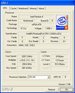 Pentium 4 3,2 GHz