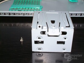 3,5" Käfig ausgebaut