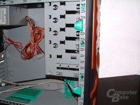 Frontblende verriegelt