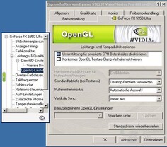 52.16 OpenGL Optionen