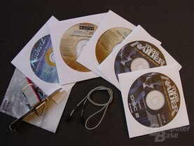 Creative Audigy 2 ZS Lieferumfang