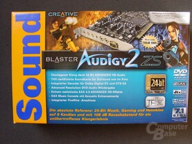 Creative Audigy 2 ZS Verpackung