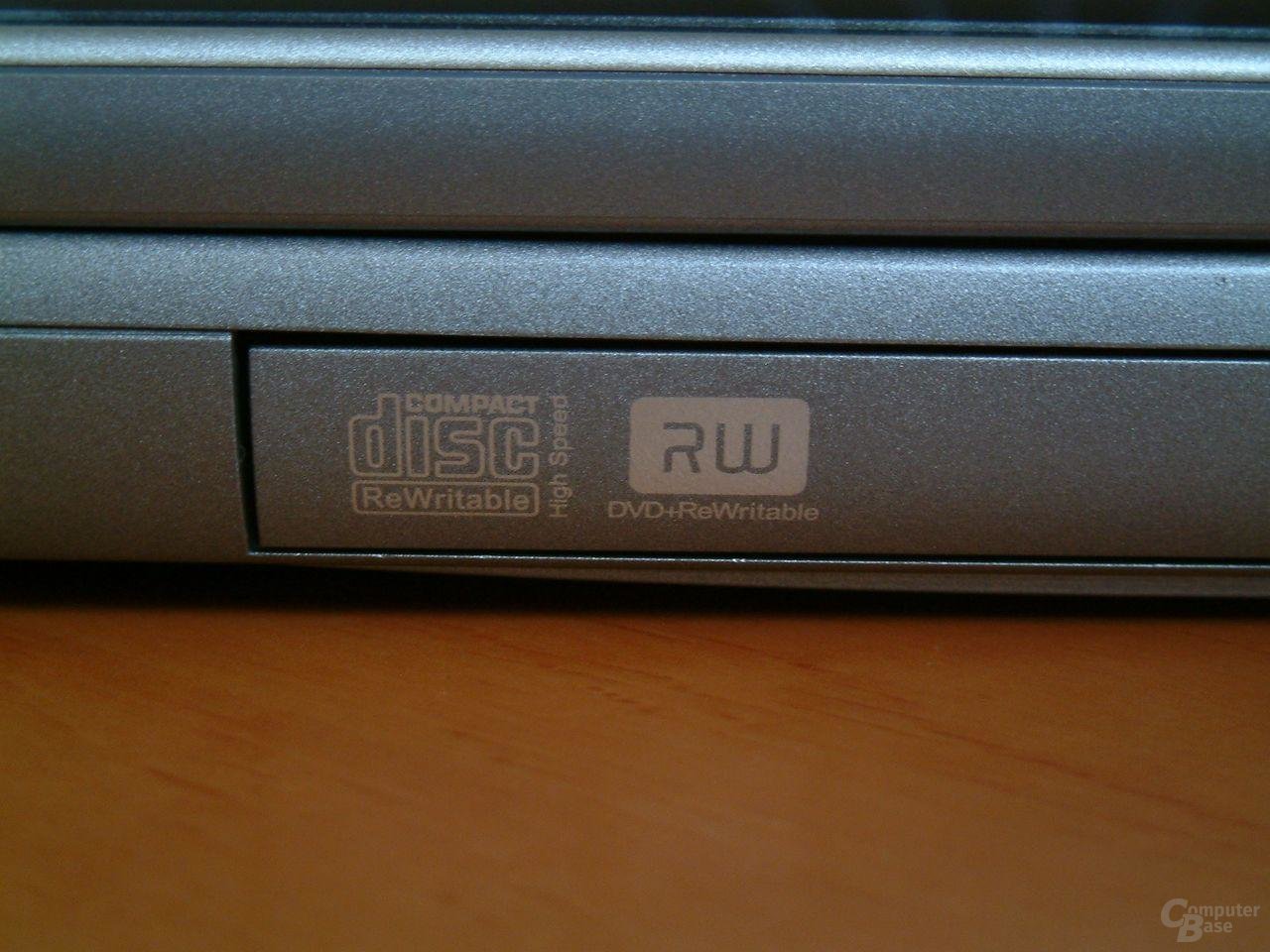Eingebauter DVD+RW-Brenner