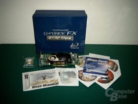 Inno3D FX5900 Ultra Verpackungsinhalt