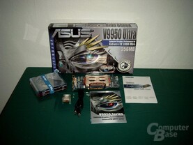 ASUS V9950 Ultra Verpackungsinhalt