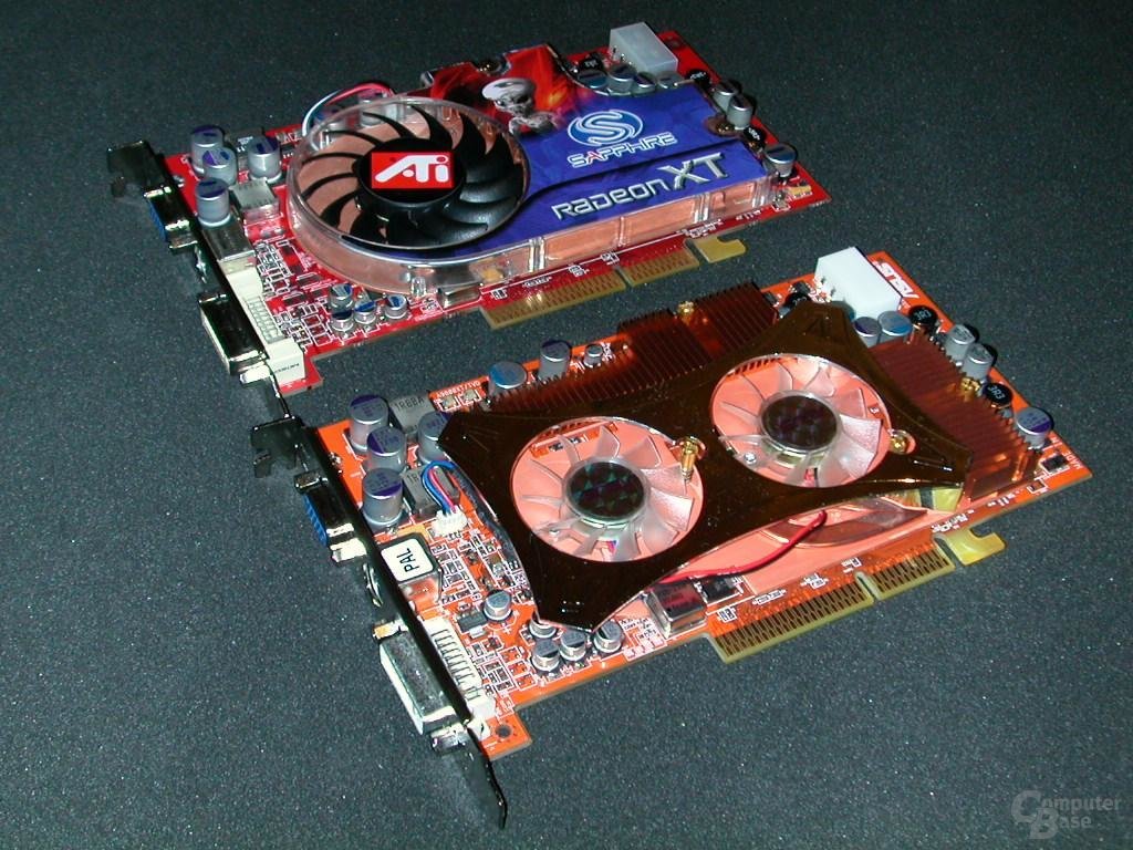 Asus Radeon 9800 XT & 9600 XT