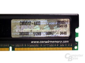 Corsair XMS4400 - Alles steh drauf