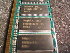 Hynix Speicher im Detail