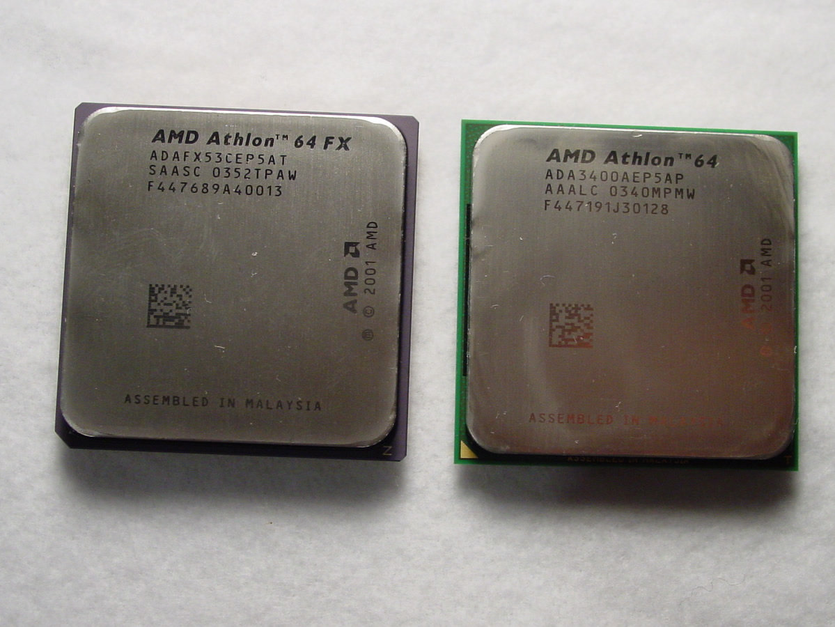 Athlon 64 FX-53 und Athlon 64 3400+