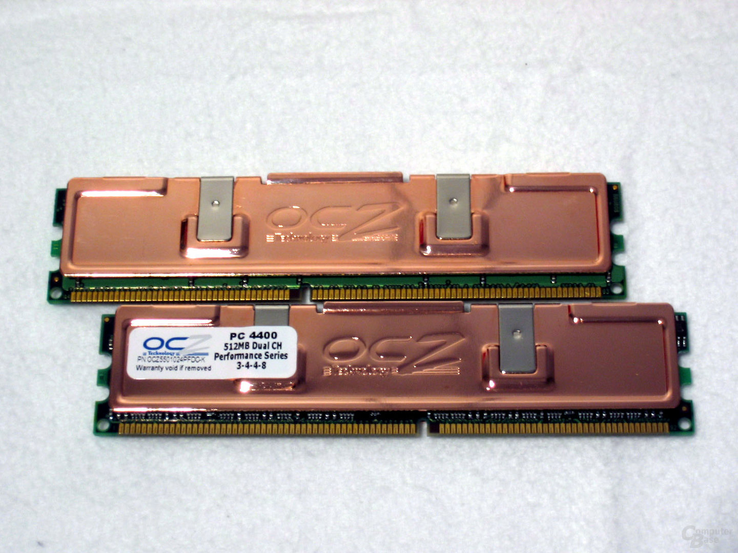 OCZ DDR550 im Dual Channel Kit