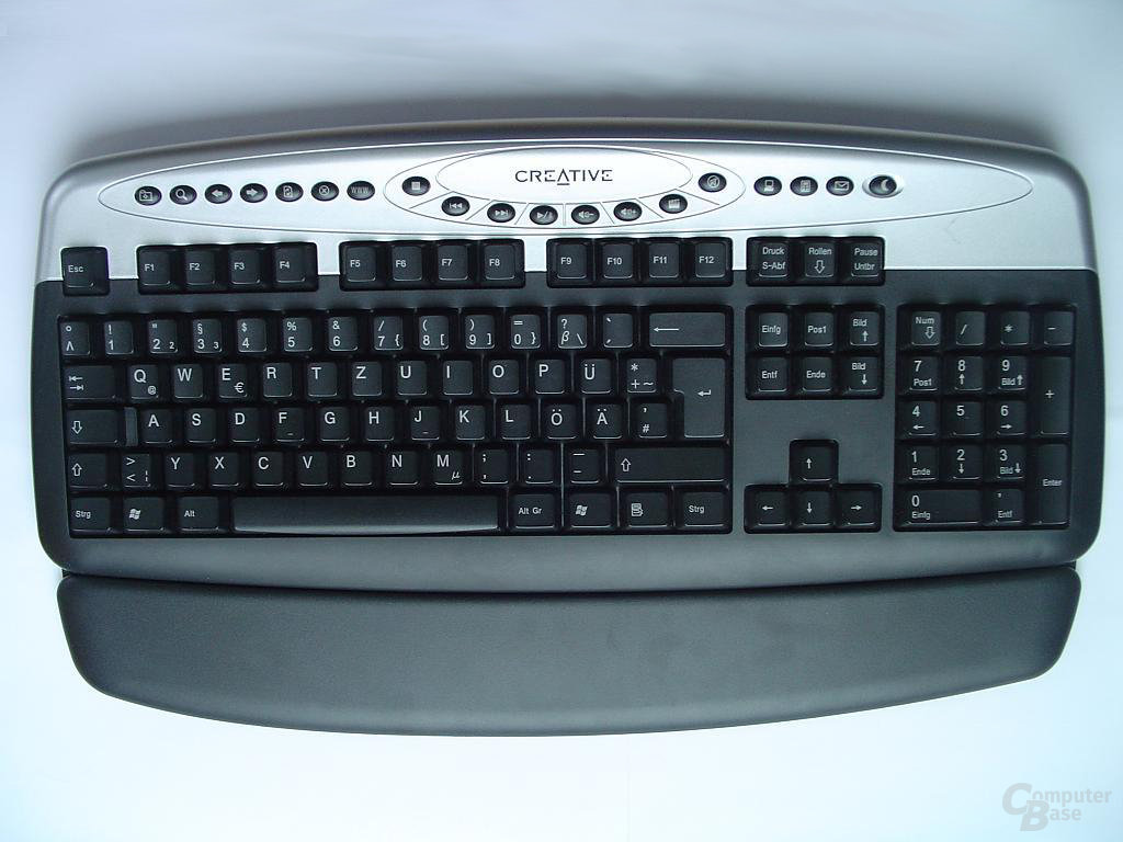 Creative Tastatur mit Handauflage
