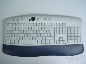 Logitech Tastatur von oben