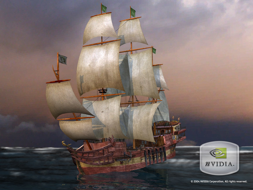 nVidia Clear Sailing Technologie-Demo