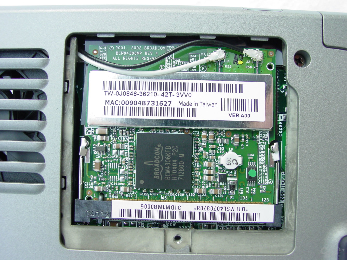 Dell Latitude D505 - WiFi Karte