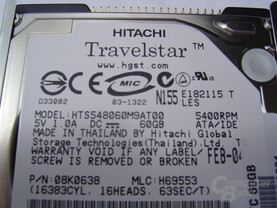 Hitachi Travelstar HDD