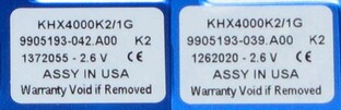 Links Hynix (042), rechts Samsung (039)