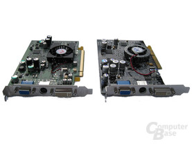 ATi Radeon X600 XT und ATi (Sapphire) Radeon 9600 XT