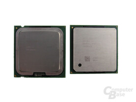 Sockel 775 (links) gegen Sockel 478 (rechts)