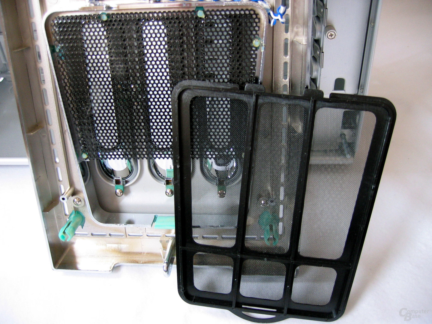 Staubfilter ausgebaut