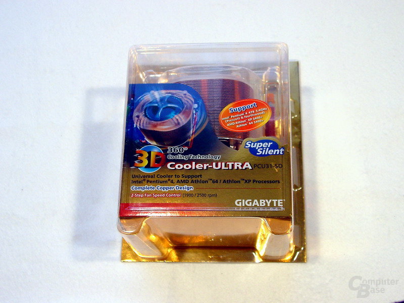 Gigabyte PCU 31 SD Verpackung