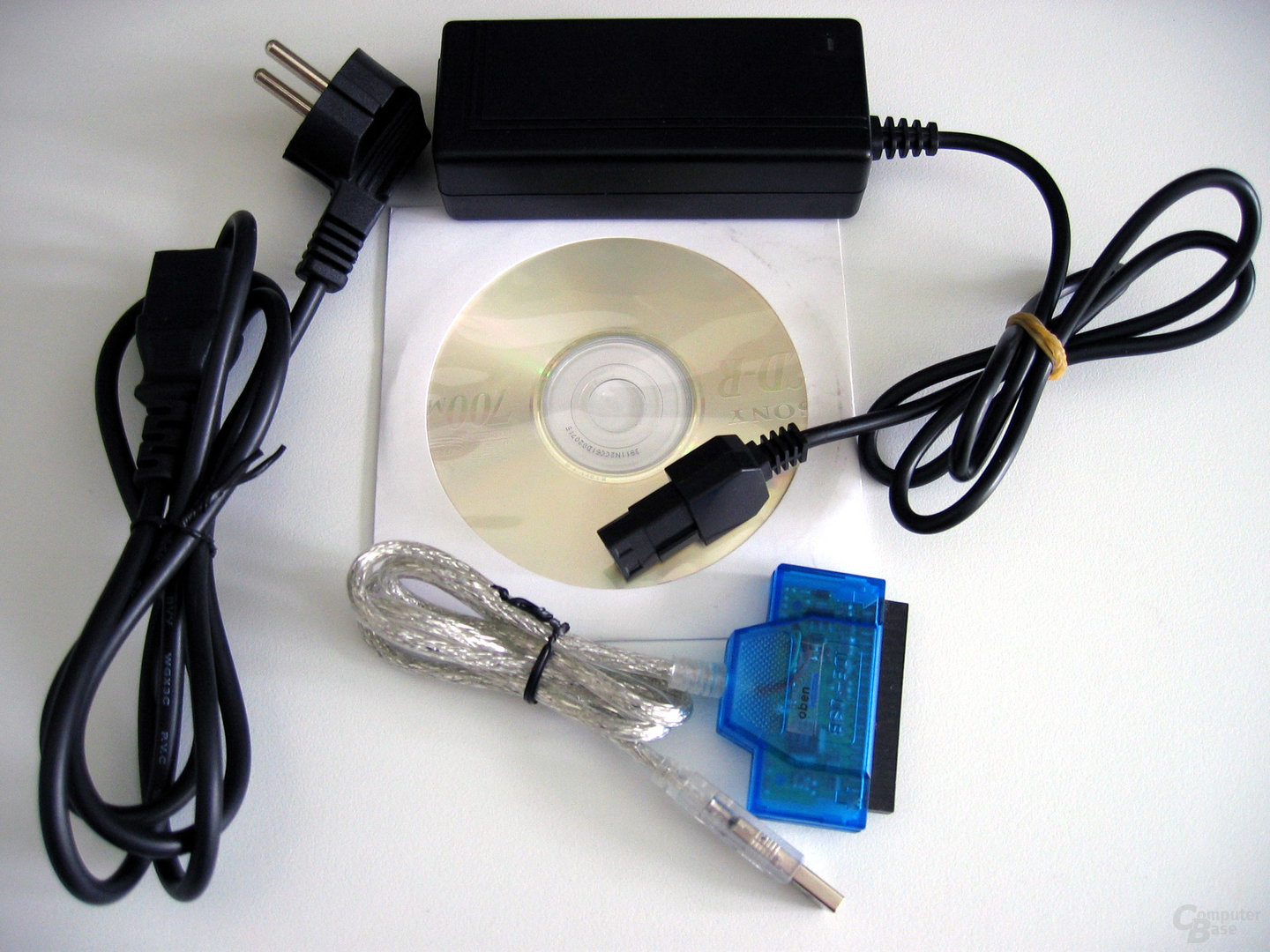 IDE-zu-USB-Adapter Lieferumfang