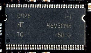 verbauter Micron-Speicherchip