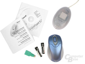 Lieferumfang Wireless Optical Mouse