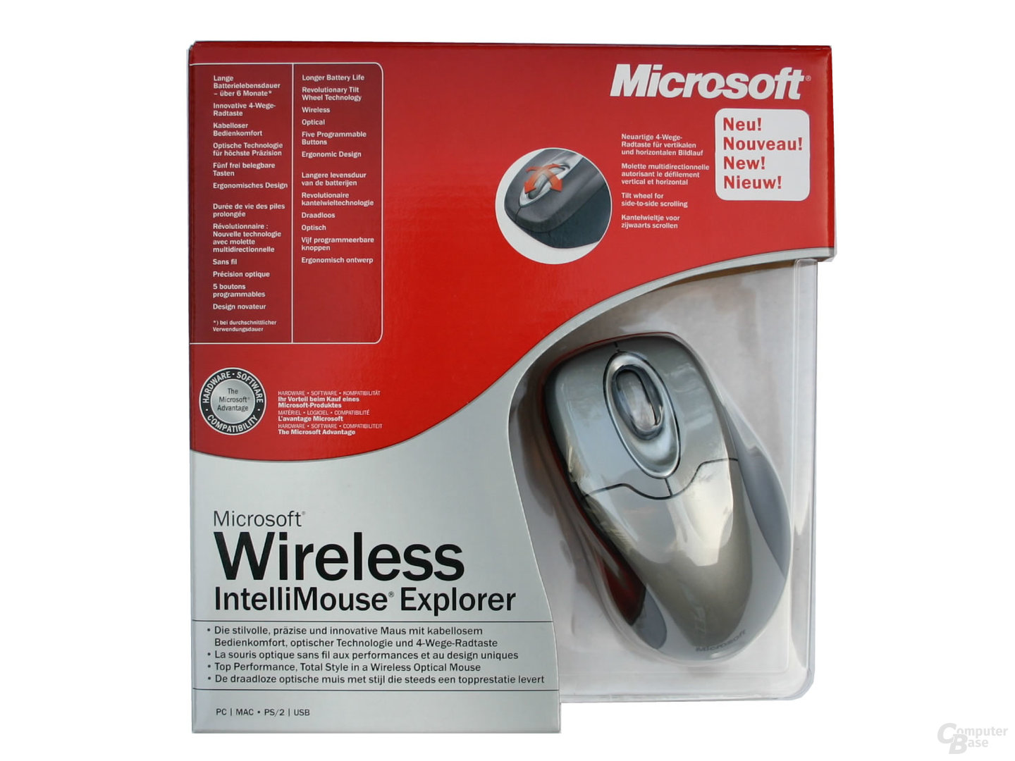 Verpackung Wireless IntelliMouse Explorer - Vorderseite