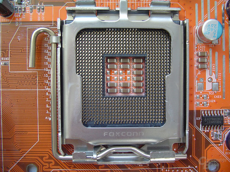 CPU-Sockel von oben