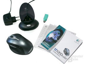 Lieferumfang Logitech MX1000 Laser