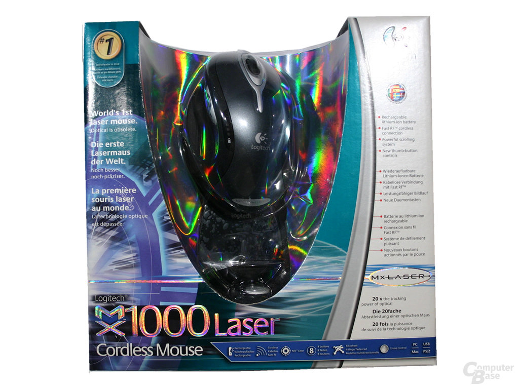 Verpackung MX1000 Laser