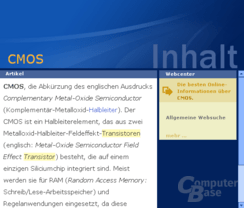 Inhaltsvergleich ("CMOS"): Encarta