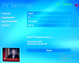 Asus S-presso S1-P111 Deluxe - Multimedia - Sendersuchlauf
