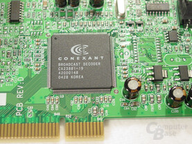 Asus S-presso S1-P111 Deluxe - TV-FM-Karte - Conexant CX23881 Chip
