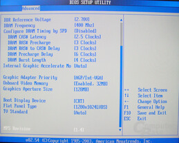 Asus S-presso S1-P111 Deluxe - Bios - Advanced Chipset Settings - 2