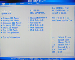 Asus S-presso S1-P111 Deluxe - Bios - Main Settings