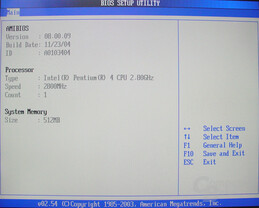 Asus S-presso S1-P111 Deluxe - Bios - System Information