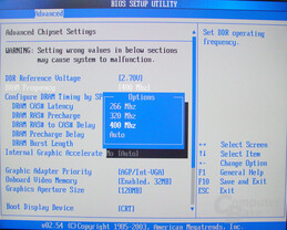 Asus S-presso S1-P111 Deluxe - Bios - Speicherfrequenz