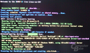 Asus S-presso S1-P111 Deluxe - Linux - Kanotix Bootvorgang - 2