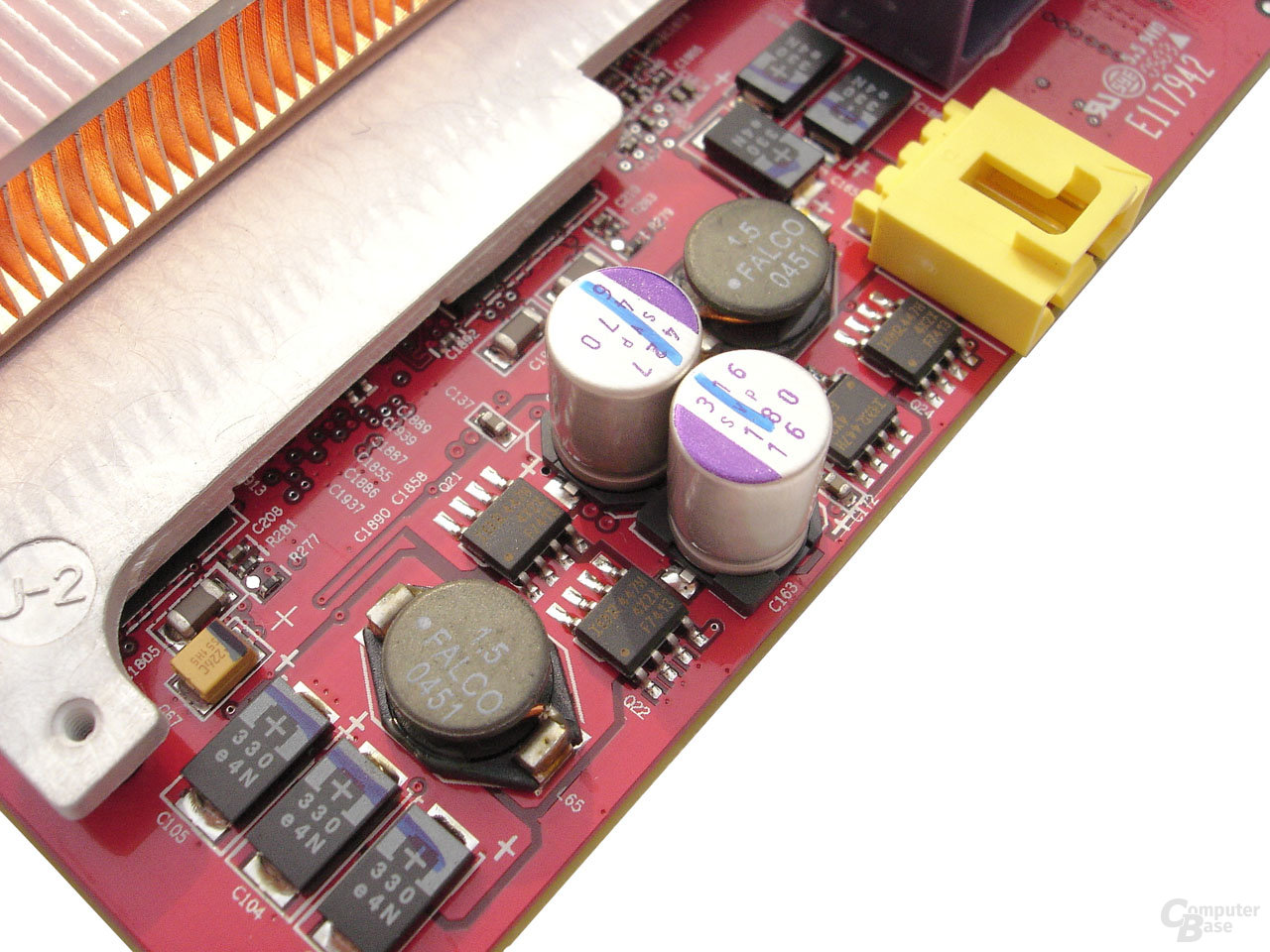 Stromversorgung für den R481-Chip
