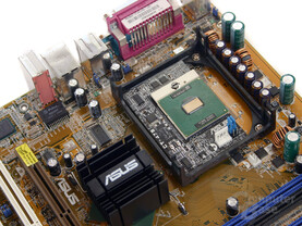 Pentium M-Adapter auf dem Asus P4C800-E Deluxe