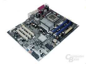 i955X-Platine (Draufsicht)