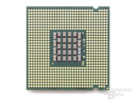 Intel Pentium Extreme Edition 840 unten