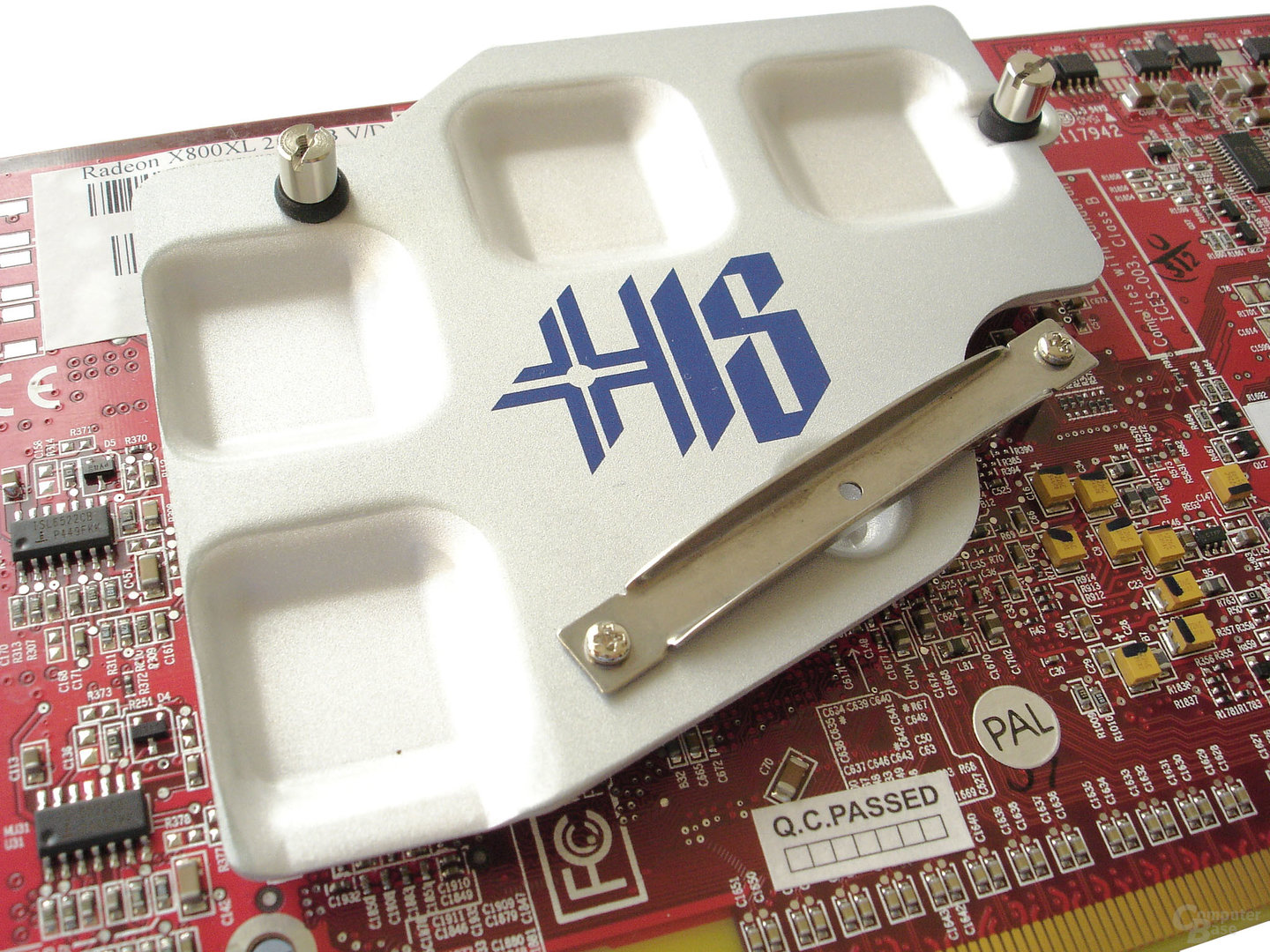 HiS Radeon X800 XL IceQ II iTurbo - Speicherkühler