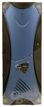 Front mit blauer Blende