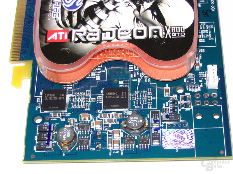 Spannungswandler Radeon X800 GTO