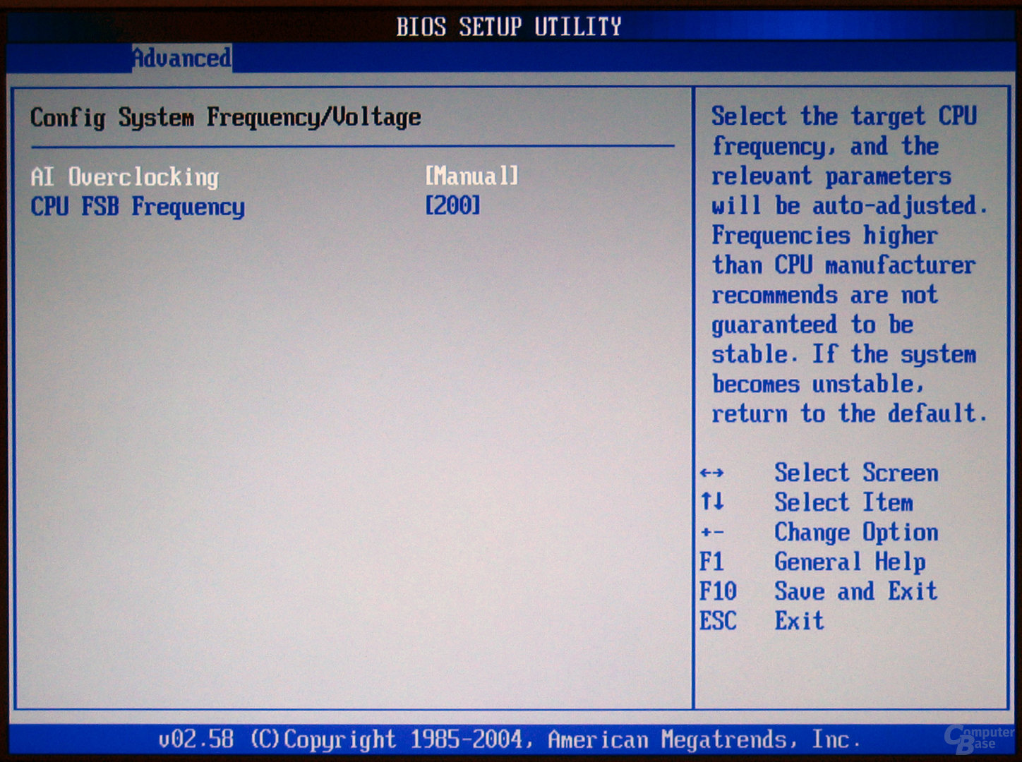 Asus BIOS