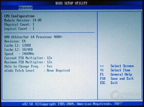 Asus BIOS