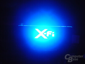 X-Fi-Schriftzug an der X-Fi Elite Pro