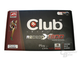 Club3D X1800 XT CF Verpackung
